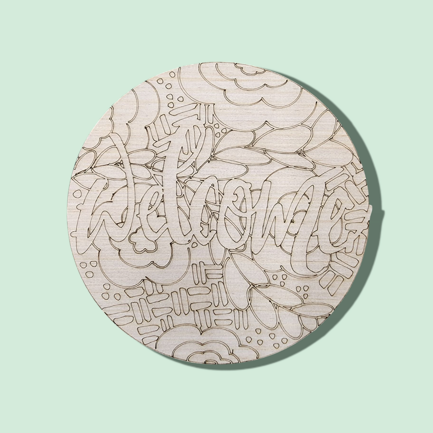 Floral Welcome Round (RA009)