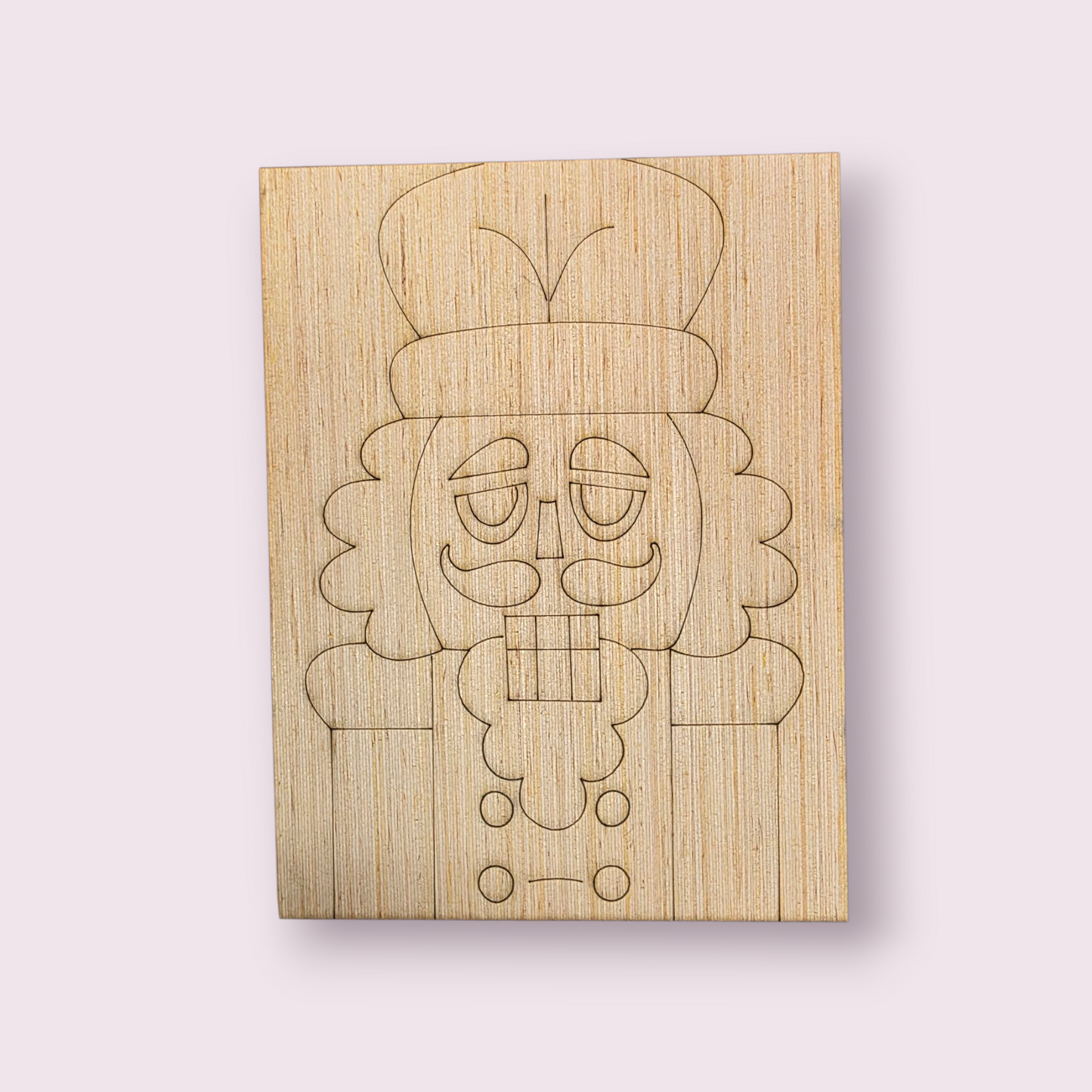 Nutcracker Square Ornament (RL008)