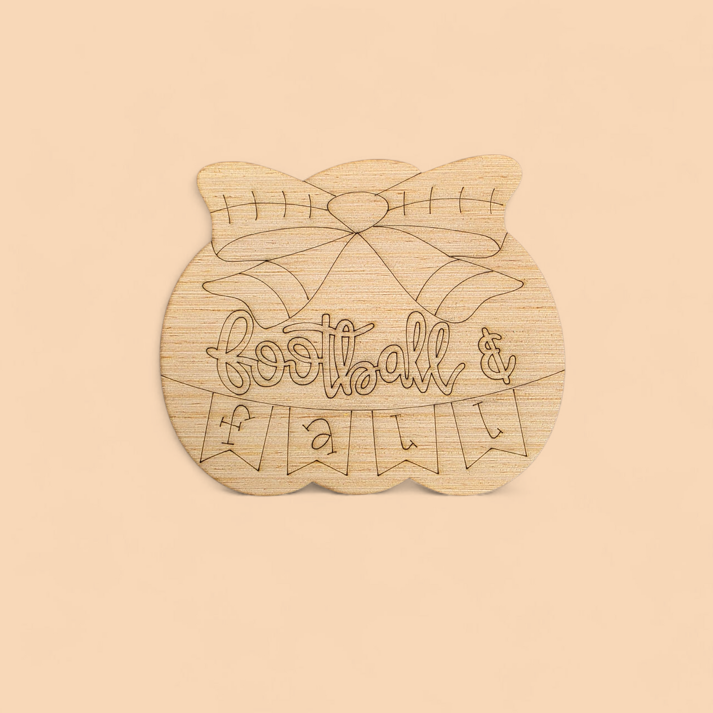 Football & Fall Pumpkin (RL021)
