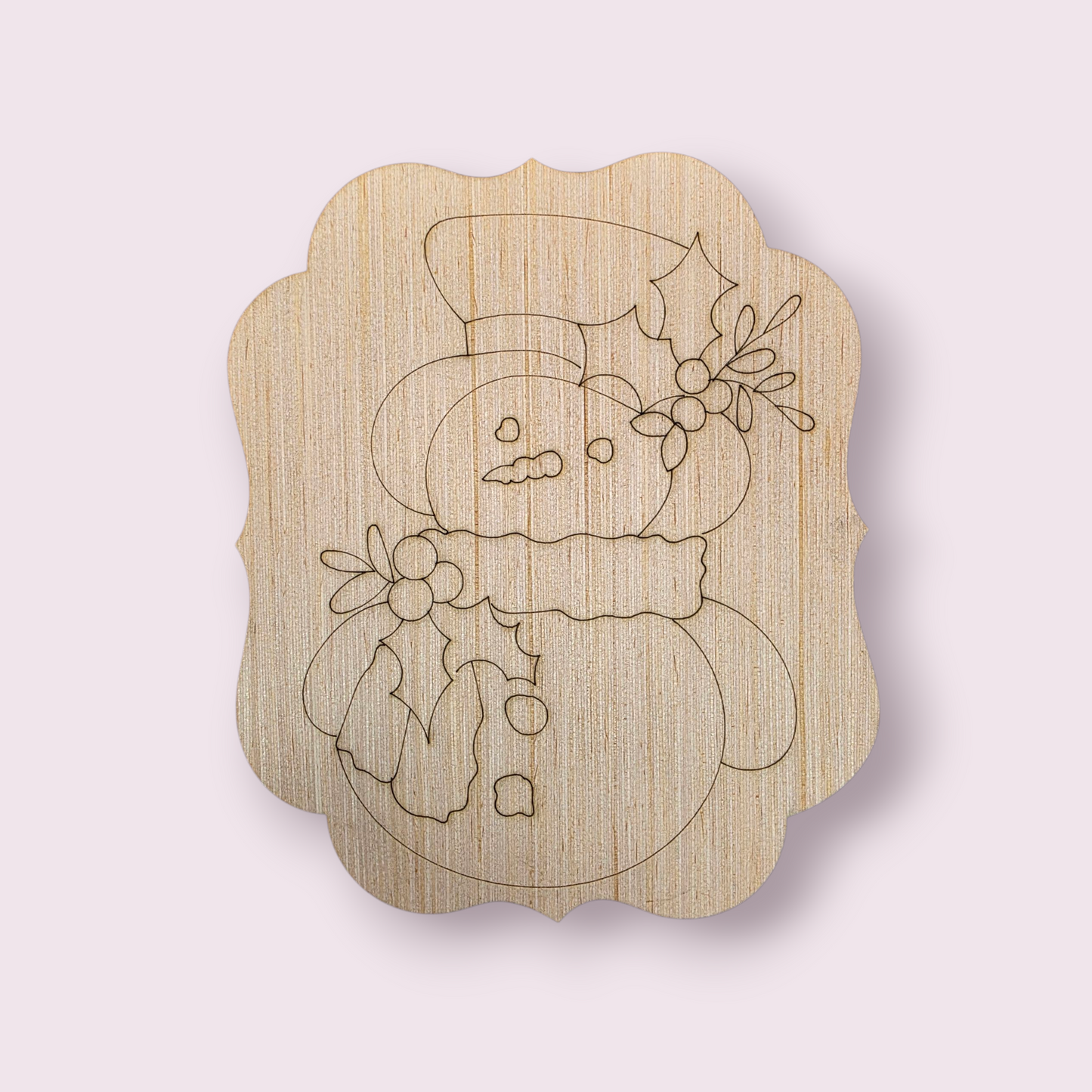 Snowman Plaque (DD056)