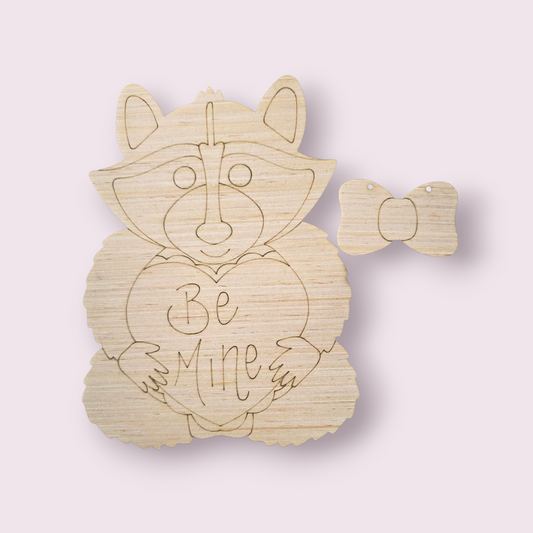 Be Mine Racoon (KW124-F)