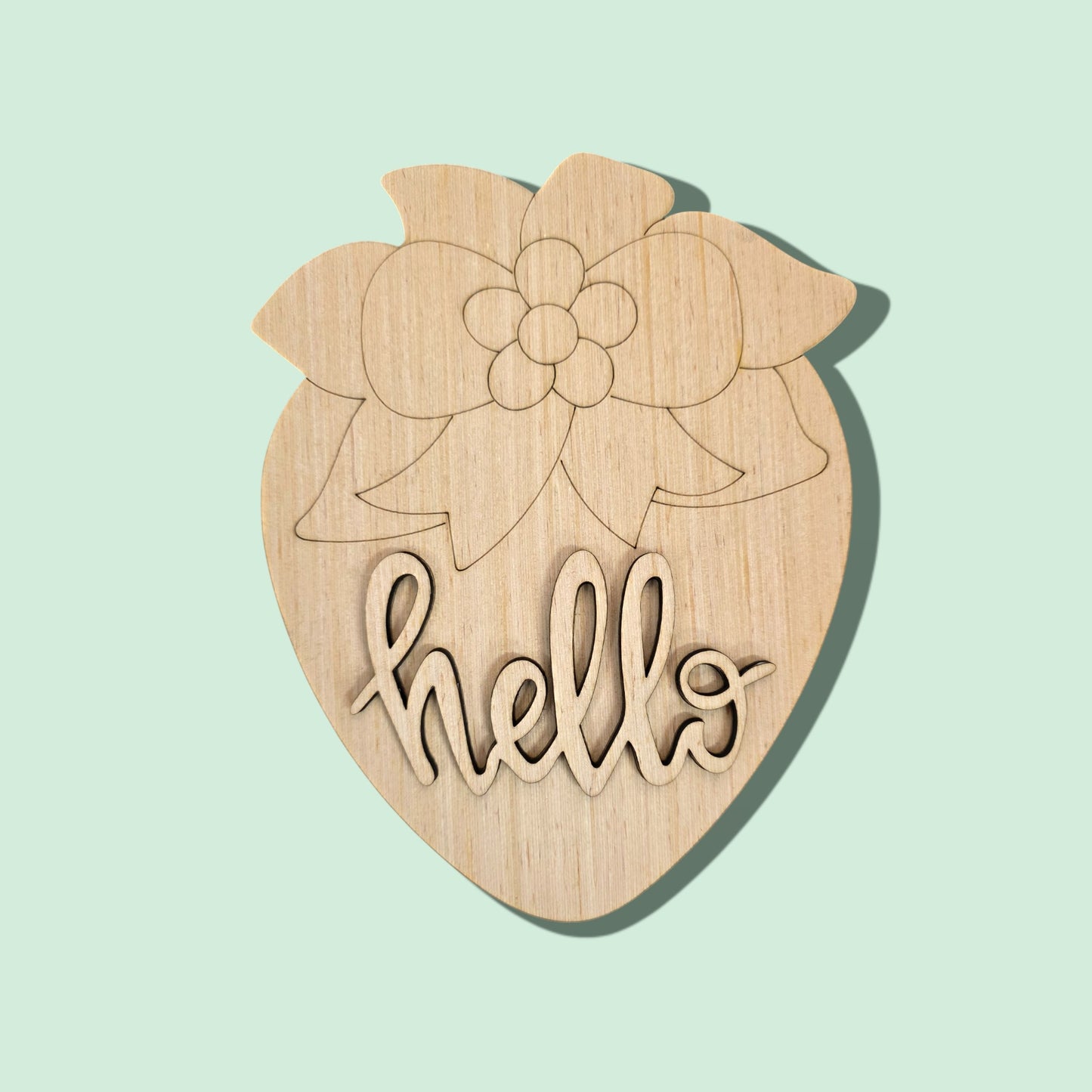 3D Hello Strawberry (RL075-3D)