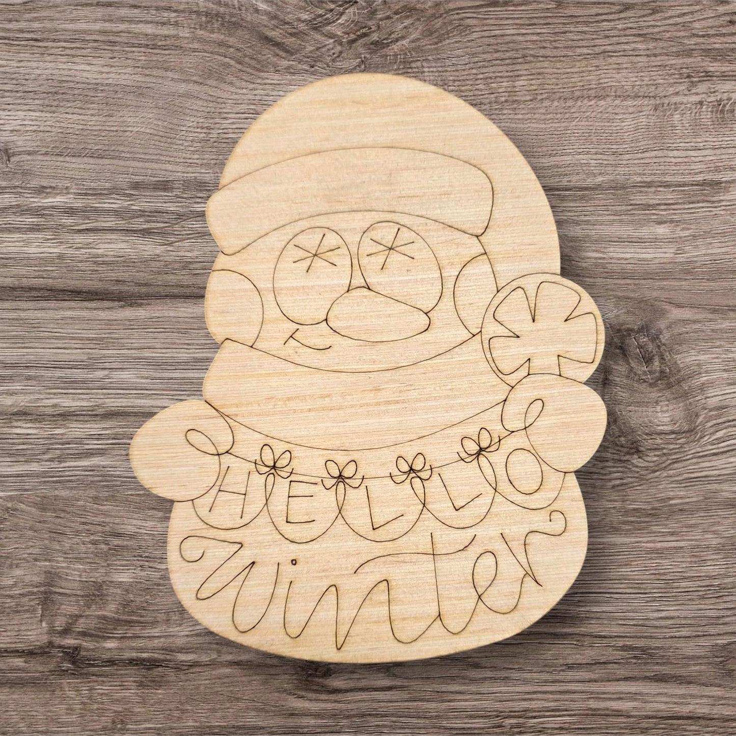 Hello Winter Snowman (BA085)