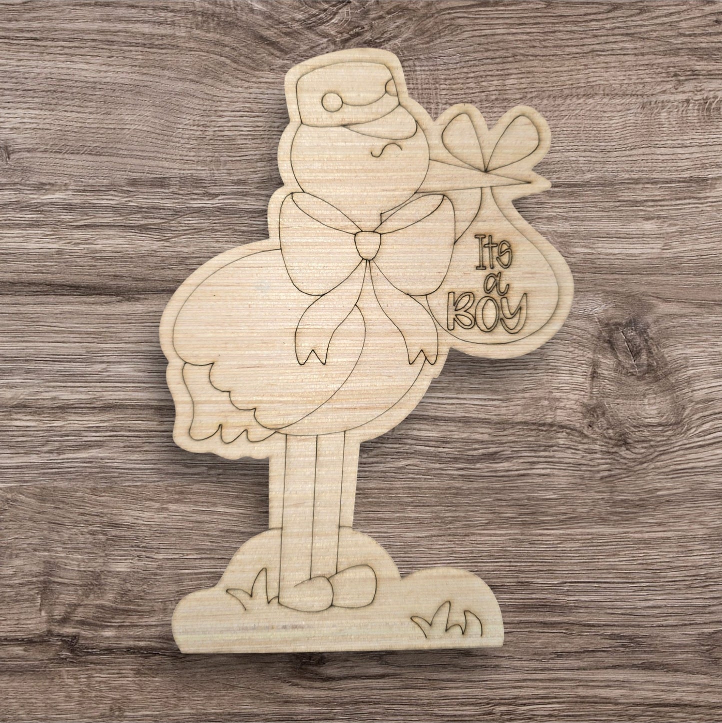 Its A Boy Stork (BA250)