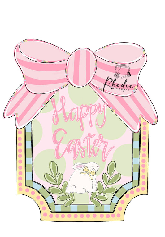 Happy Easter Bunny Plaque (RA147)