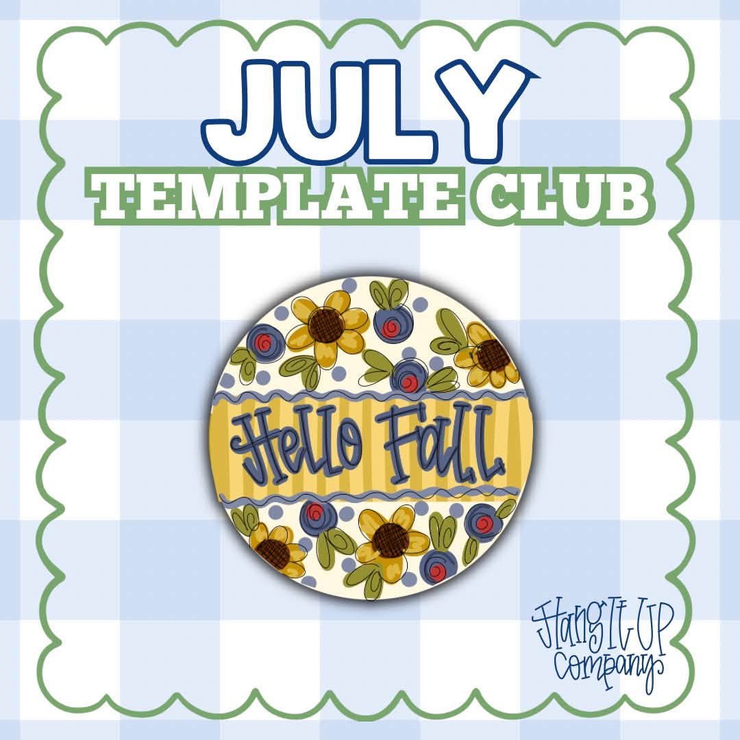 Hello Fall Round (HC273)