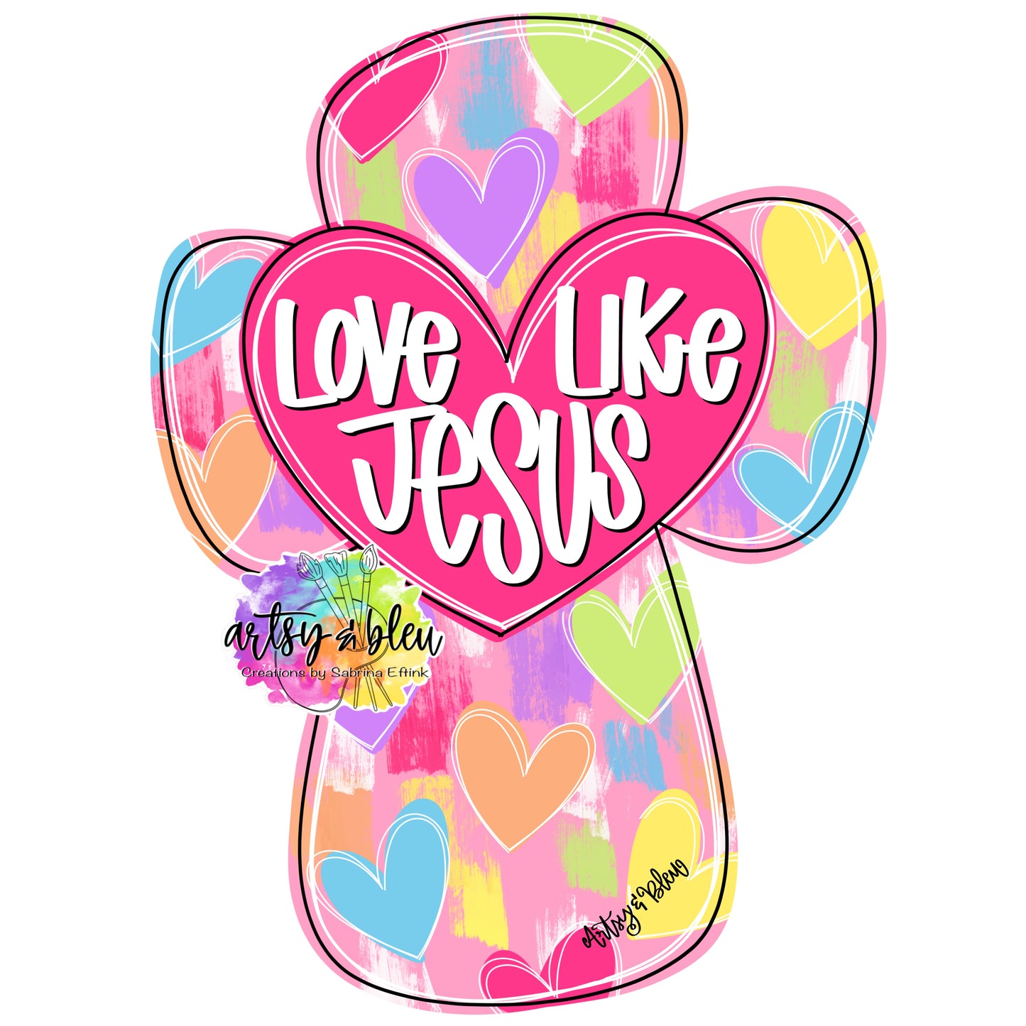 Love Like Jesus Cross (AB009)