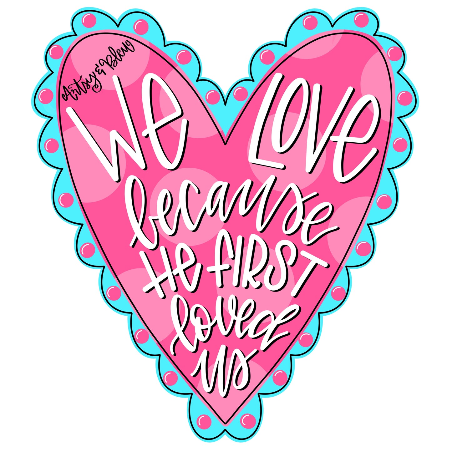 We Love Scallop Heart (AB016)