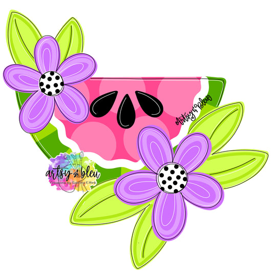 Floral Watermelon (AB055)