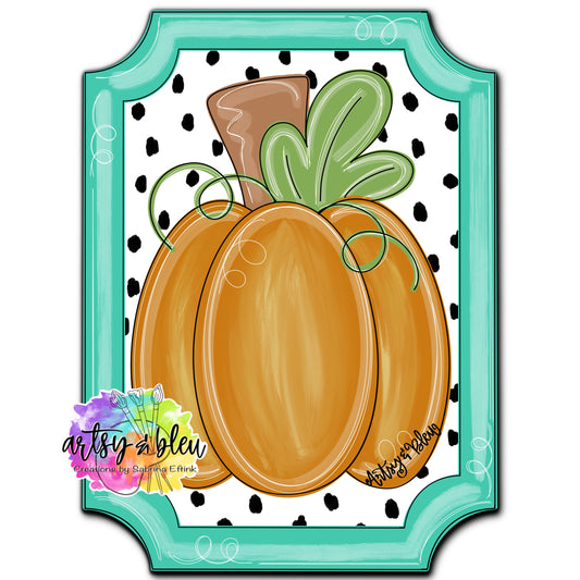 Pumpkin Plaque (AB100)