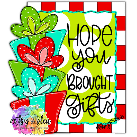 Hope You Brought Gifts (AB117)