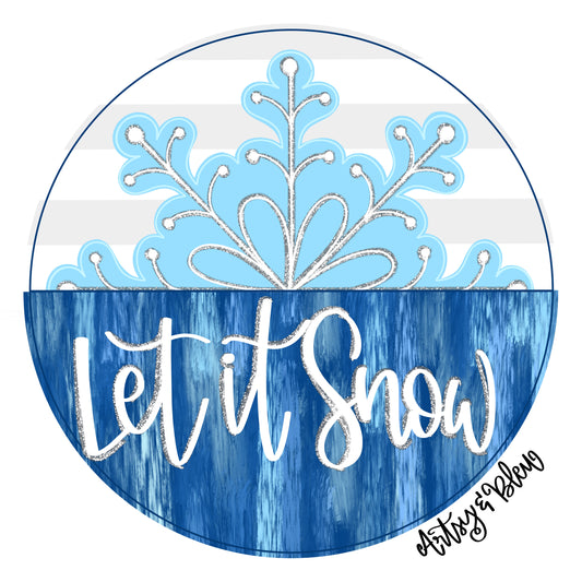 Let It Snow Round (AB119)