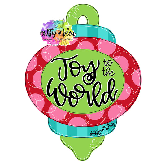 Joy To The World Ornament (AB128-O)