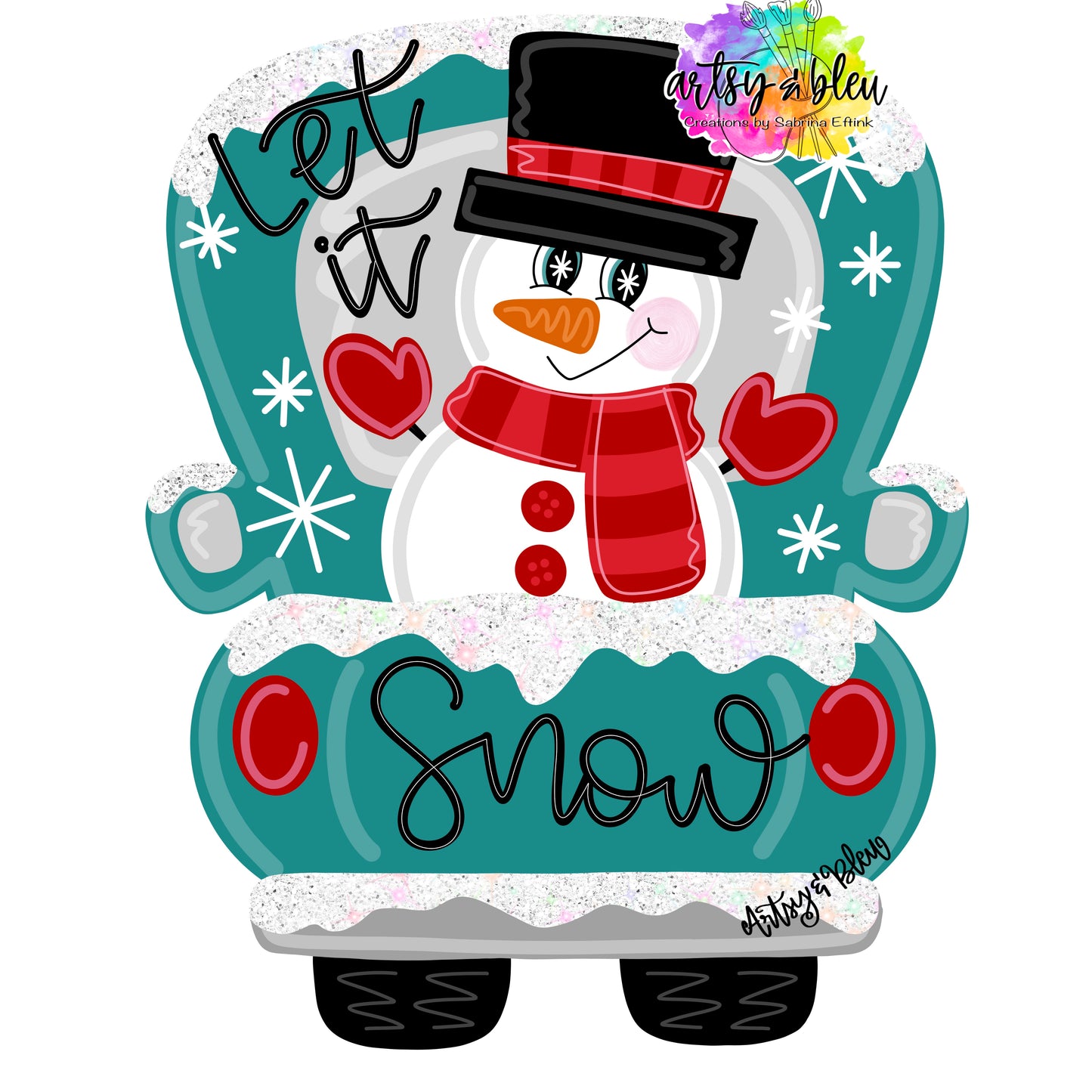 Let It Snow Truck (AB129)