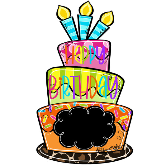 Happy Birthday Cake (AB180)