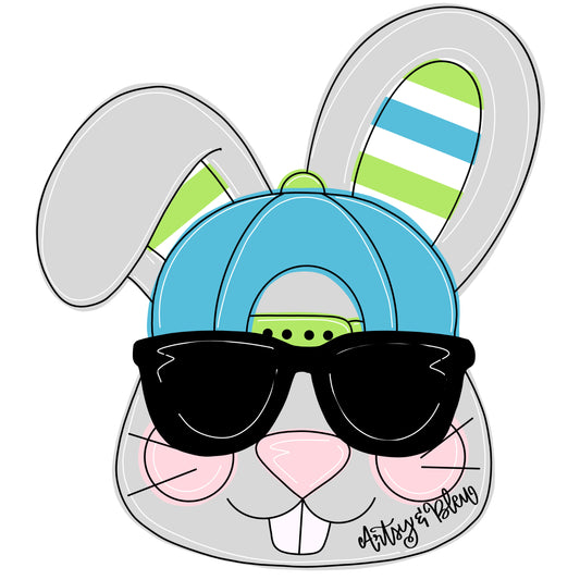 Cool Bunny Head (AB196)