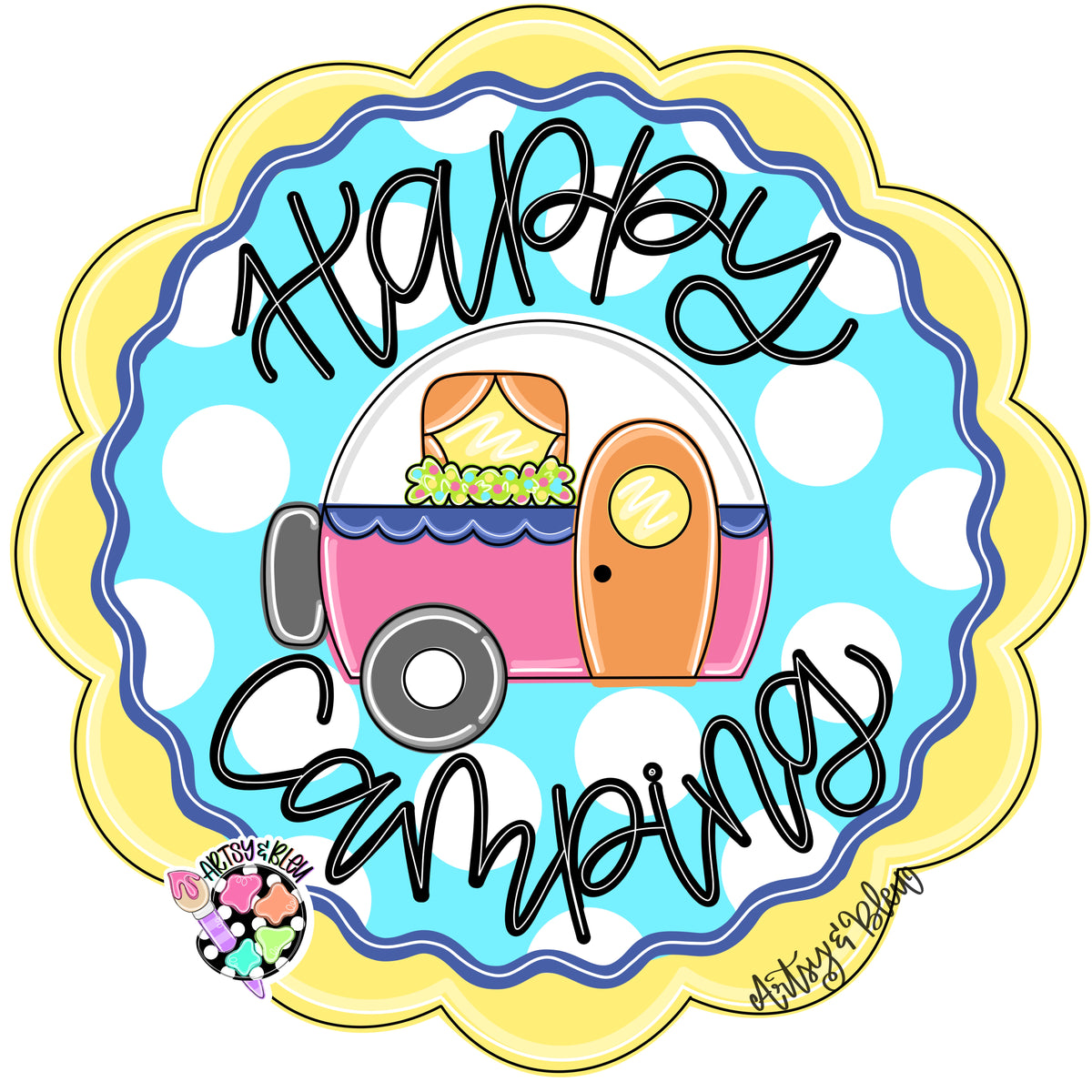 3D Happy Camping (AB220-3D)