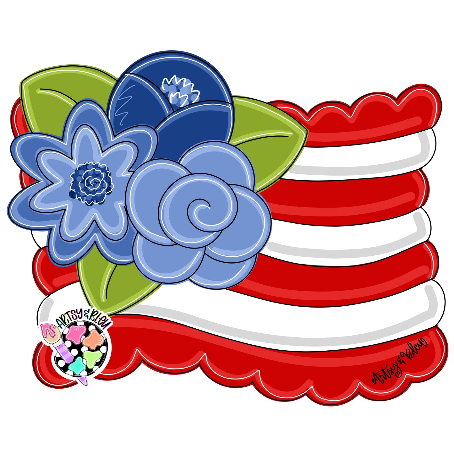 Scallop Flag (AB222)