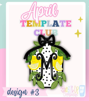 Lemon Wood Plaque Blank | Kitchen Decor DIY Craft