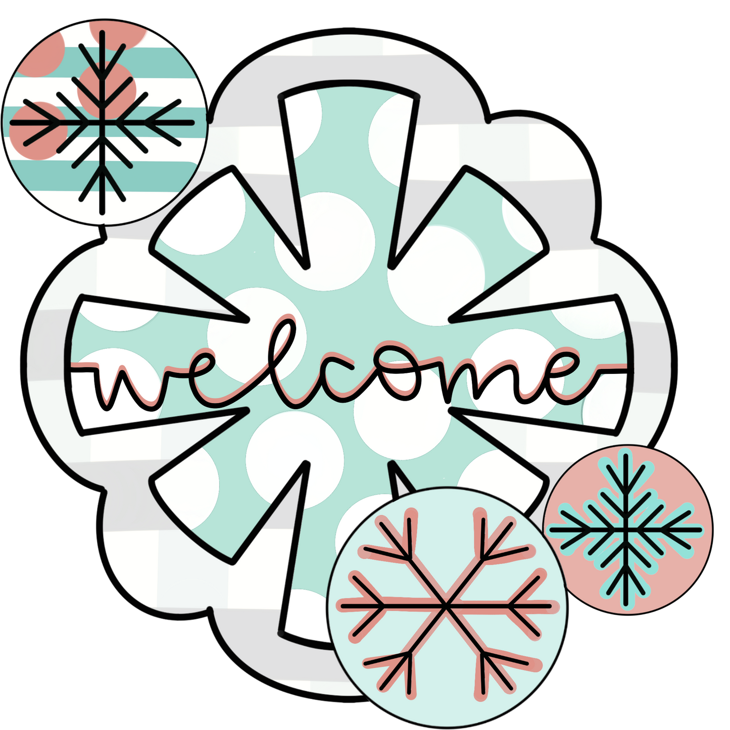 Welcome Snowflakes (BA064)