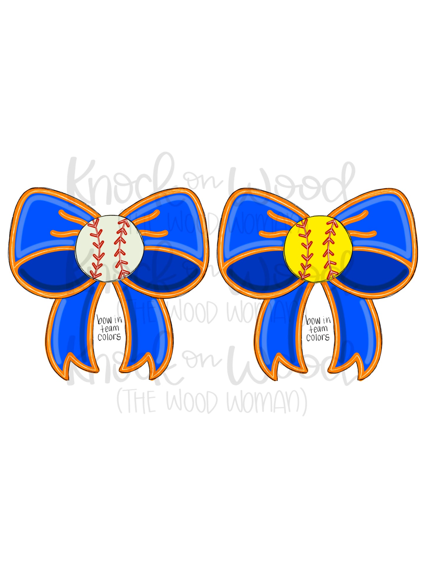 Baseball/Softball Bow (KW042)
