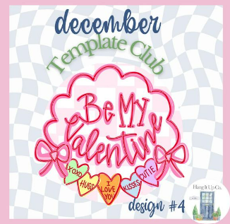 Be My Valentine Wooden Door Hanger Blank | DIY Decor
