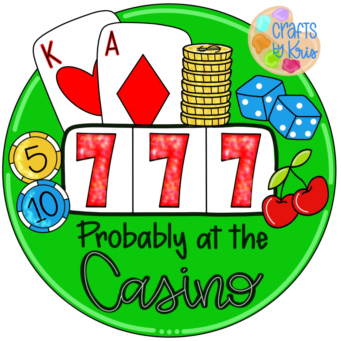 3D Probably At The Casino (CK026-3D)