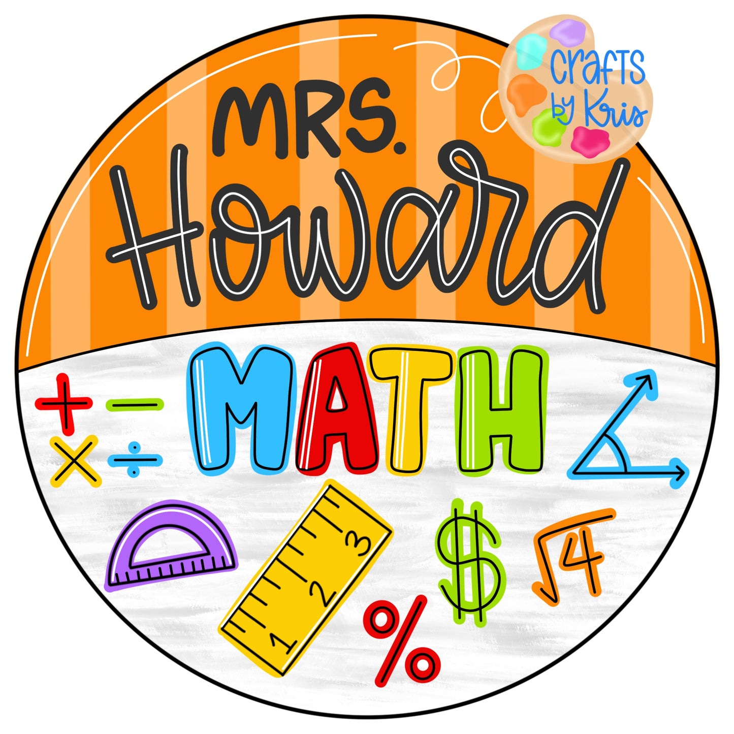 Math Teacher Round (CK055)