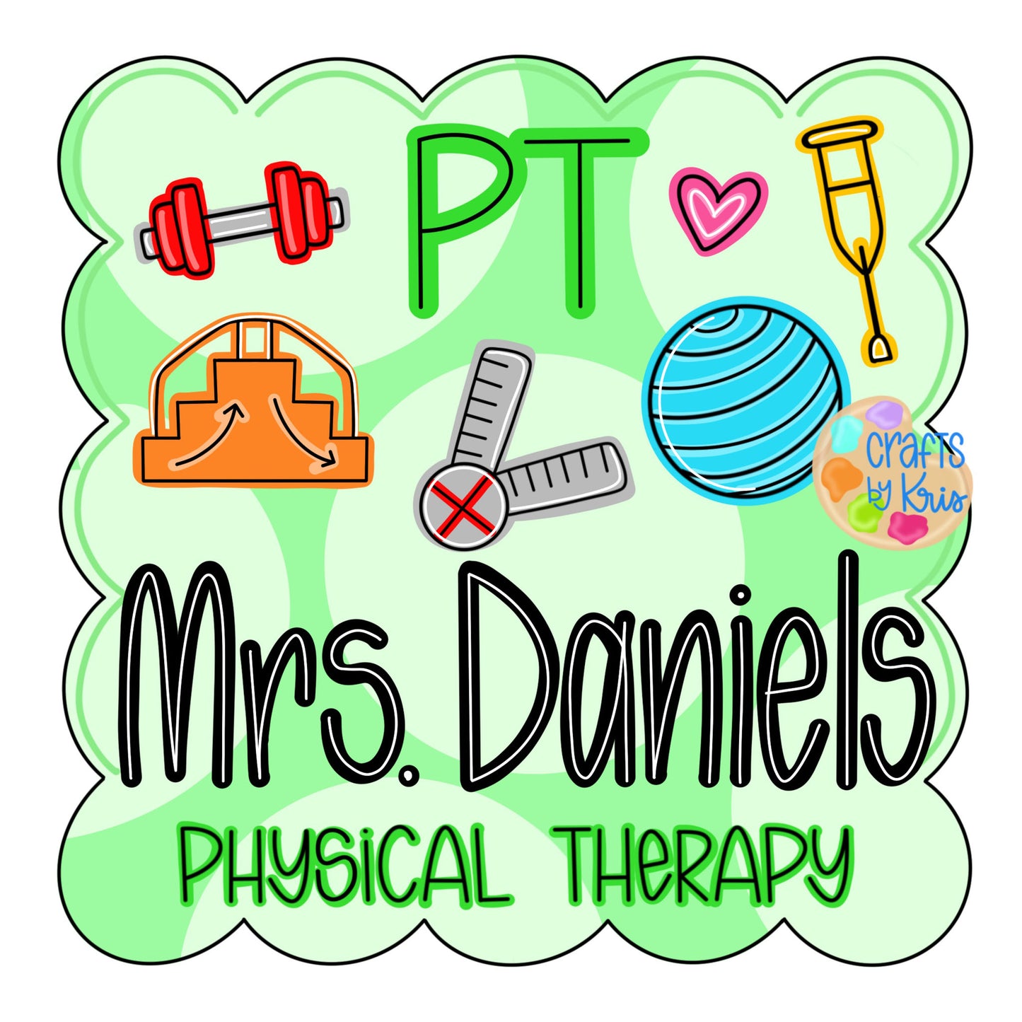 Physical Therapy Scallop (CK071)