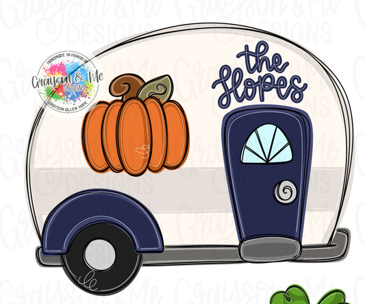 Camper Door Hanger Blank | Unfinished DIY Craft