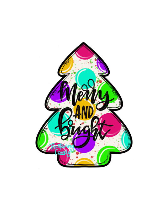 Merry & Bright Tree (RL038)