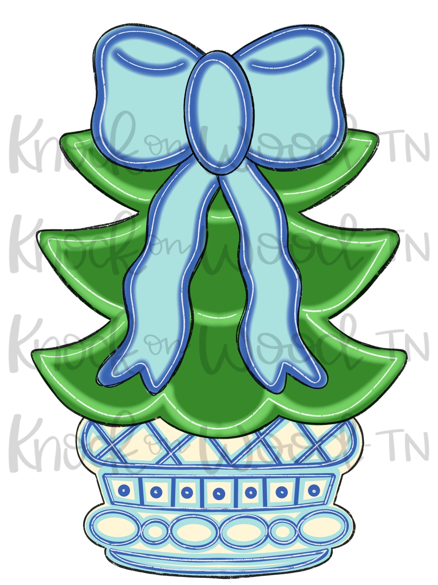 Chino Christmas Tree Ornament (KW103O0