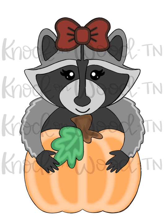 3D Female Racoon (KW109)