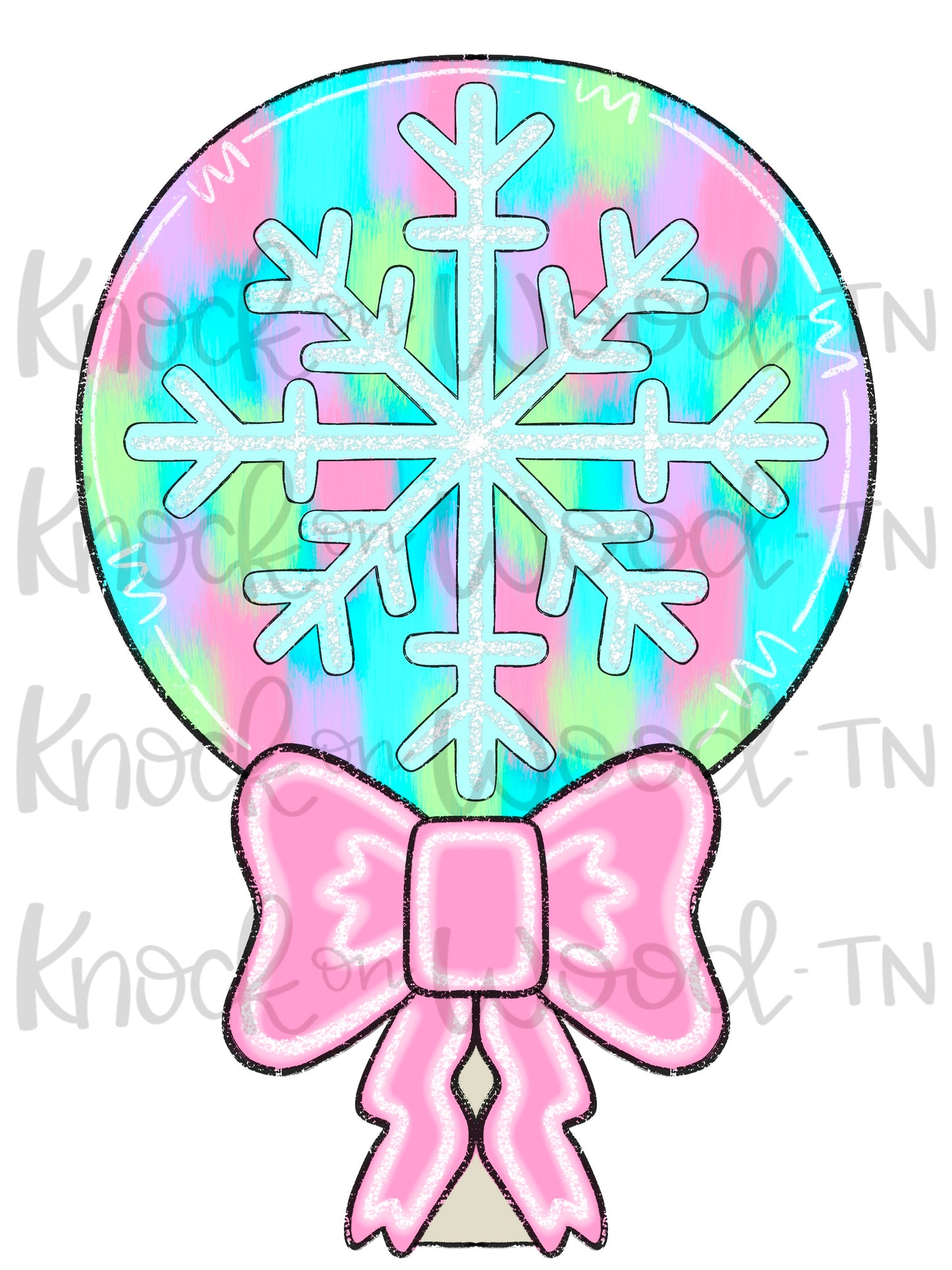 Snowflake Lollipop (KW134)