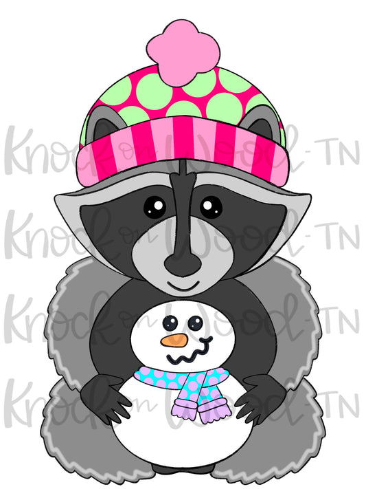 Winter Racoon (KW126)