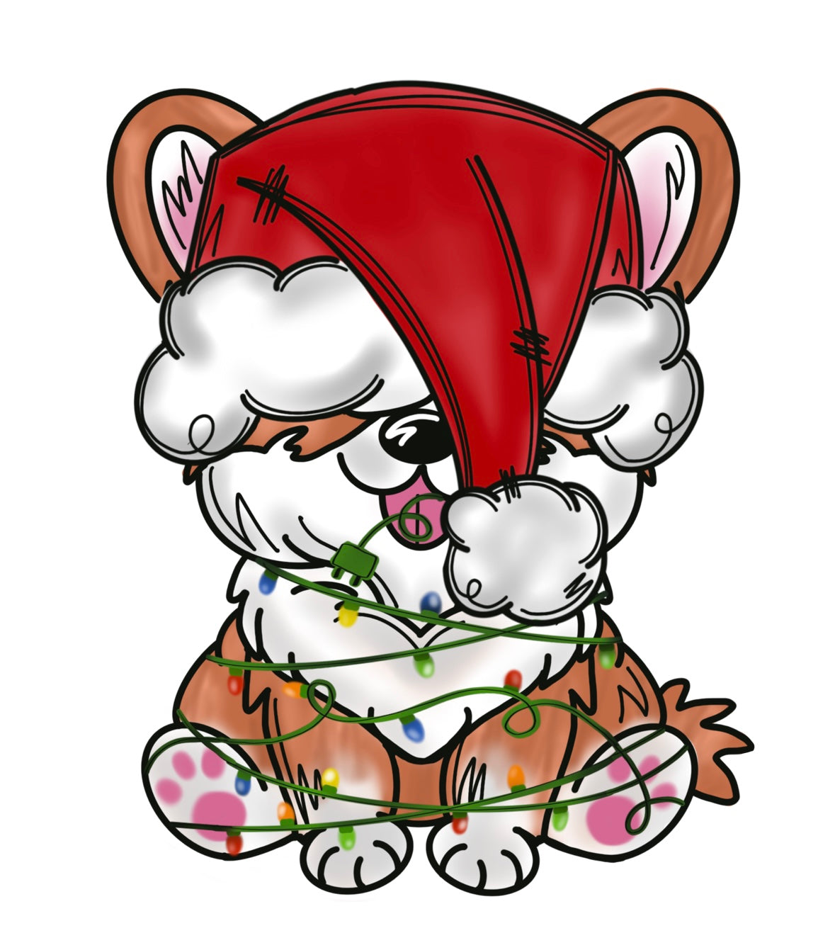 Corgi Christmas Ornament (MJ014-O)