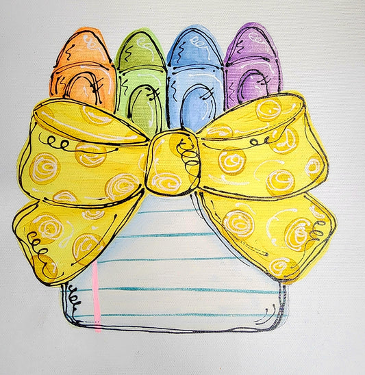 Crayon Plaque (DD052)