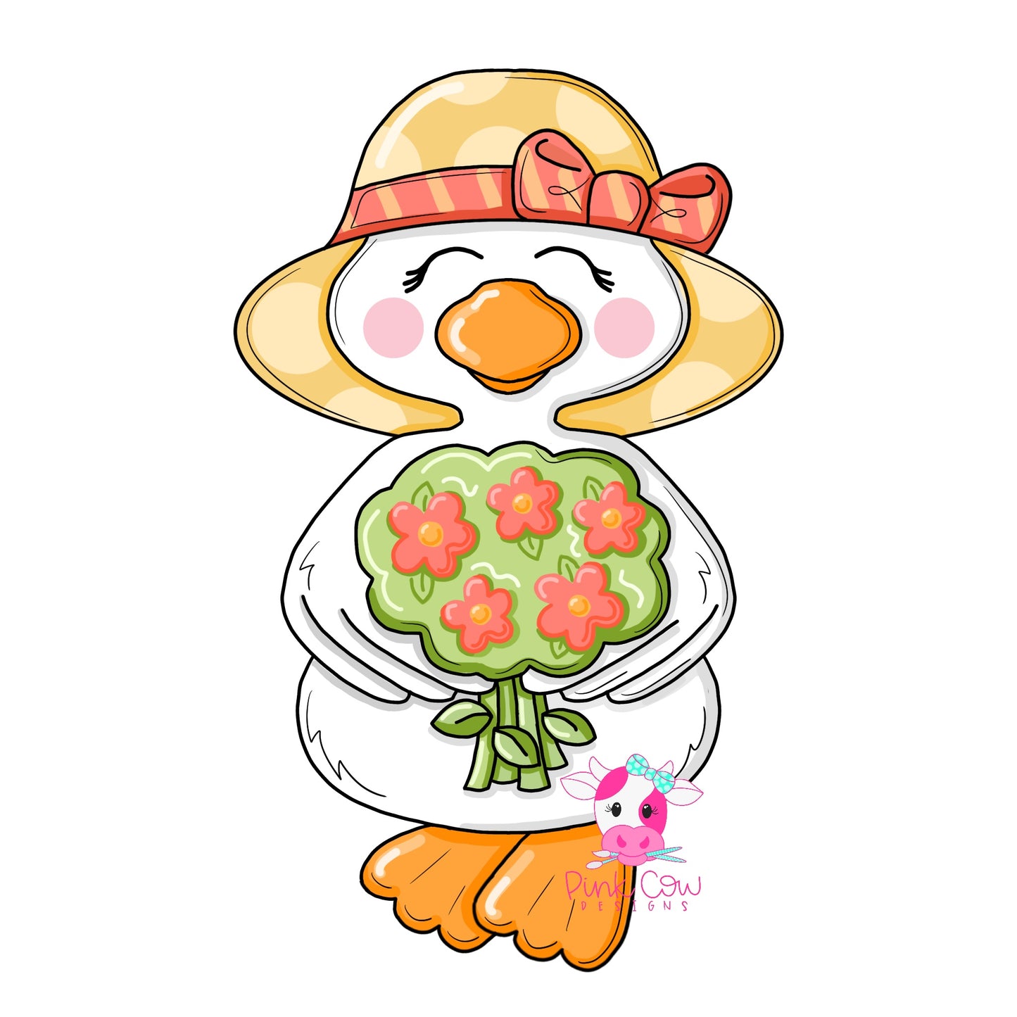 Floral Duck (PC215)