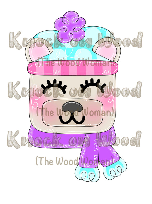 Polar Bear Ornament (KW082-O)