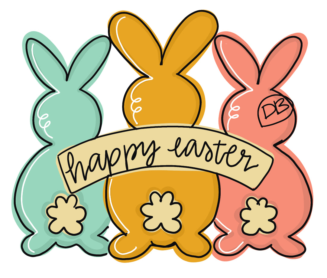 Easter Bunny Trio (DB035)