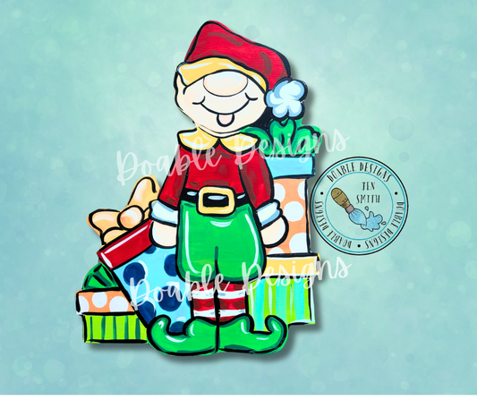 Doable Designs Elf Plywood Cutout | DIY Holiday Decor
