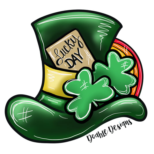 Doable Designs Lucky Day Plywood Cutout | DIY St. Patrick's Day Decor
