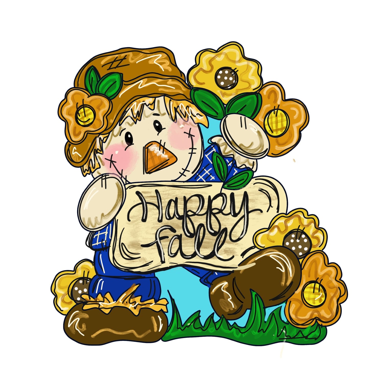 Scarecrow Sign (DD080)