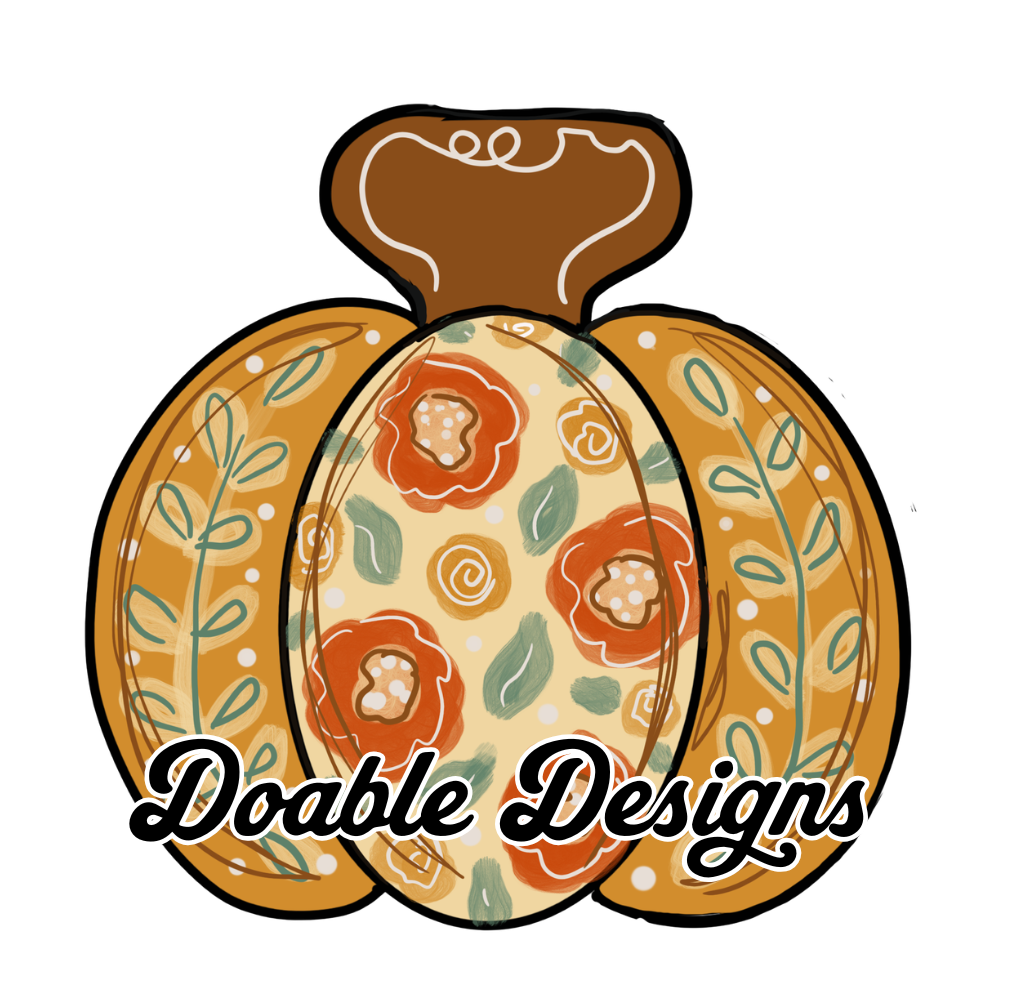 Floral Pumpkin (DD083)