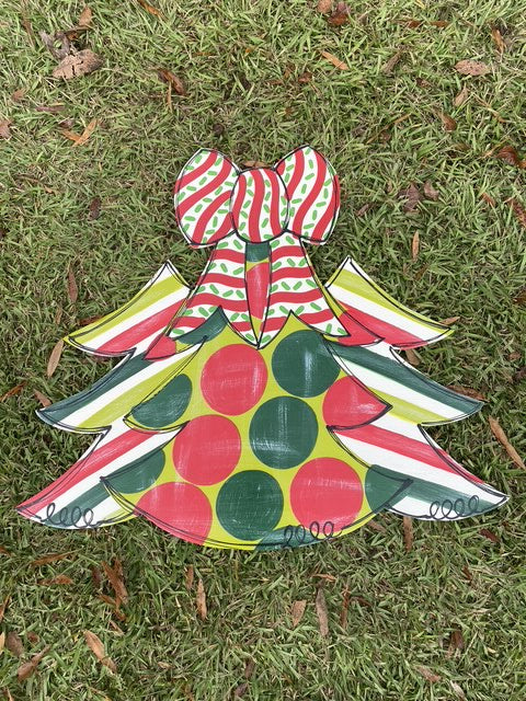 Triple Christmas Tree Ornament (DO-028-O)