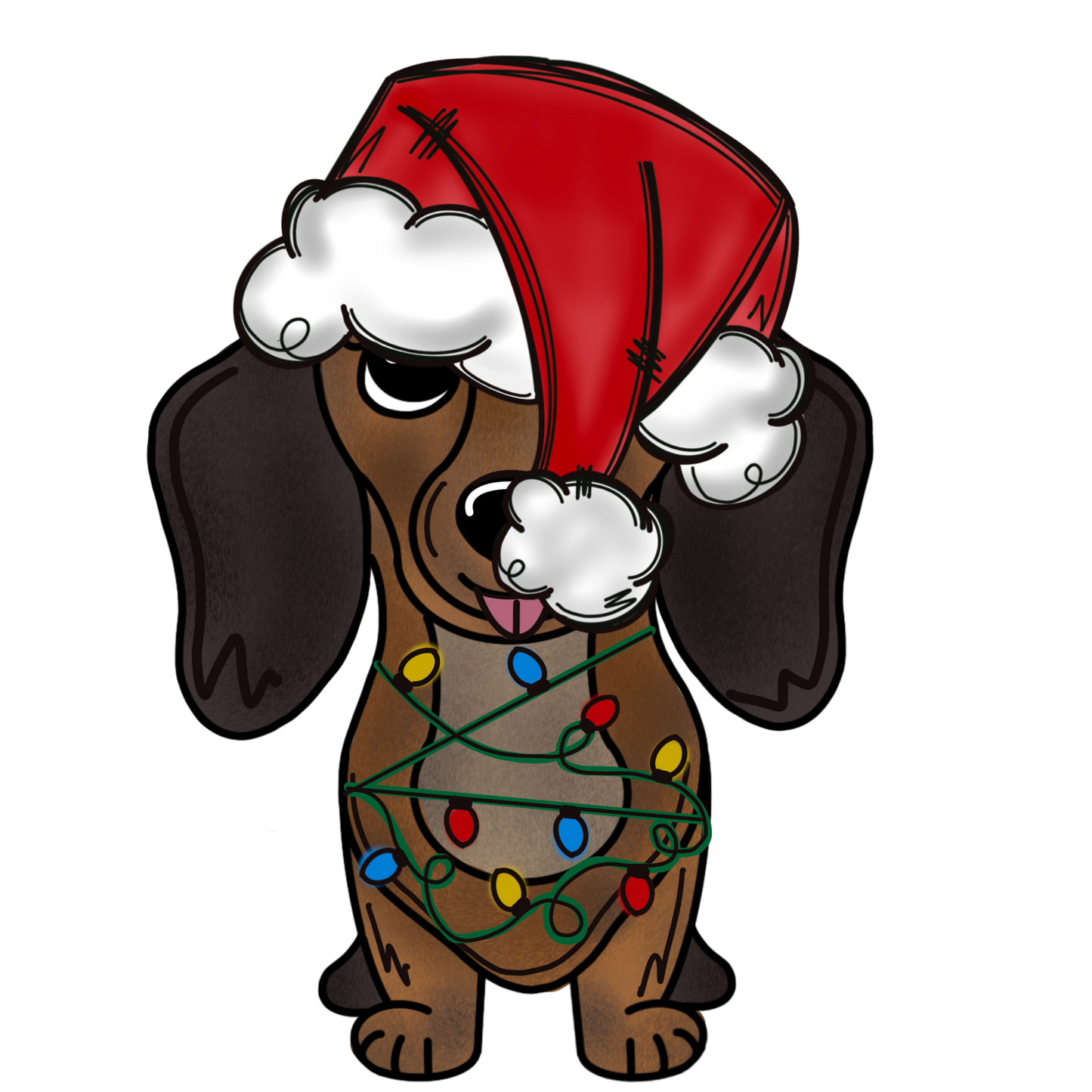 Dachshund Christmas (MJ026)