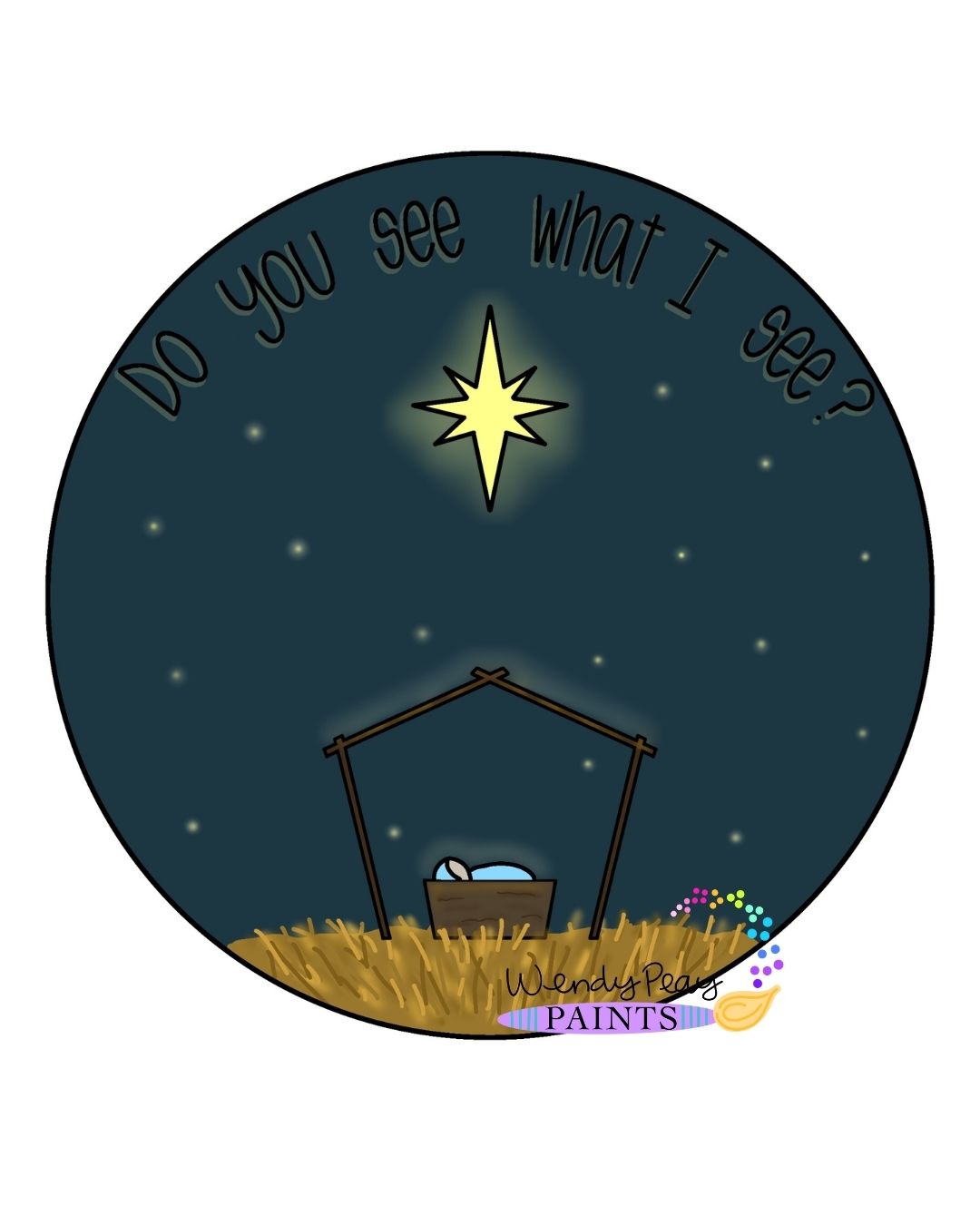 Do You See What I See Ornament (WP028-O)