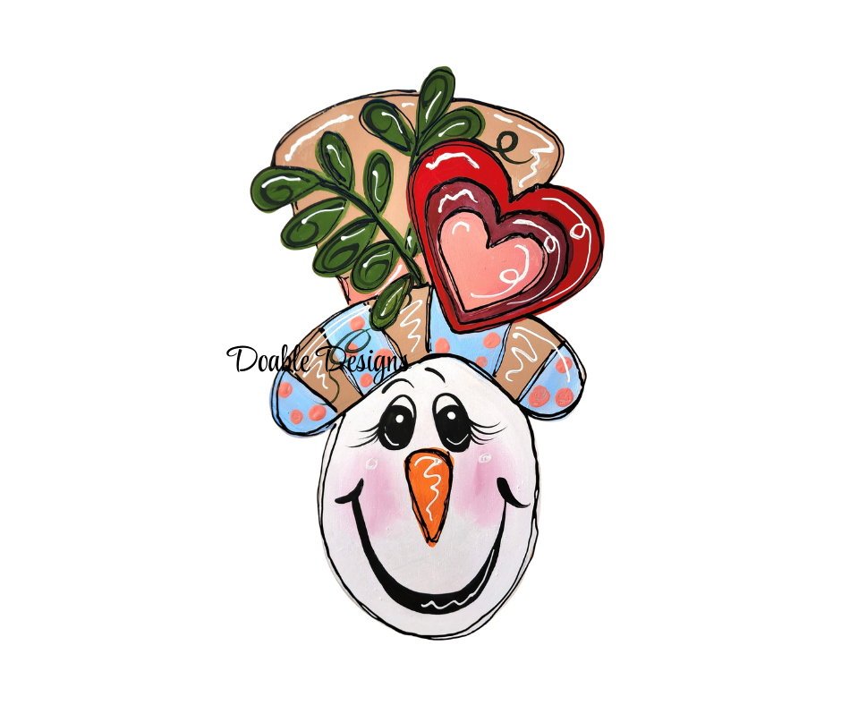 Valentine Snowman (DD060)