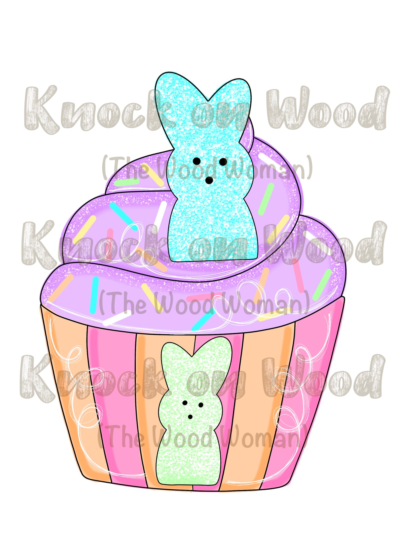 Easter Cupcake (KW024)