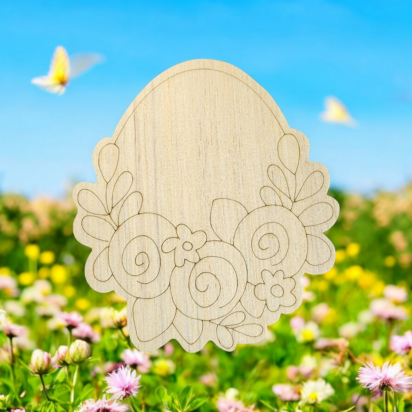 Doable Designs Floral Easter Egg (DD048)